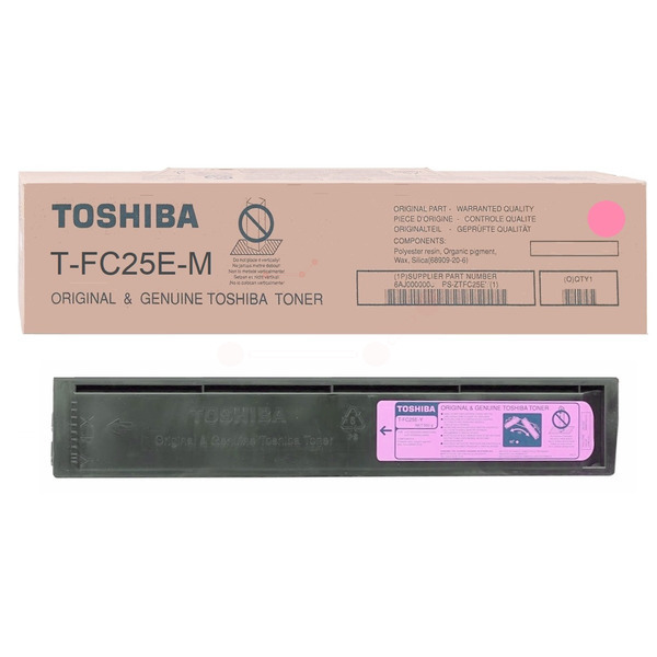 Toshiba Toner T-FC25EM | 6AJ00000078 | TFC25EM magenta