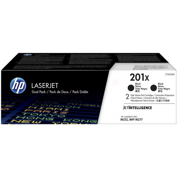 HP Toner CF400XD | 201X | 201XBLACK schwarz