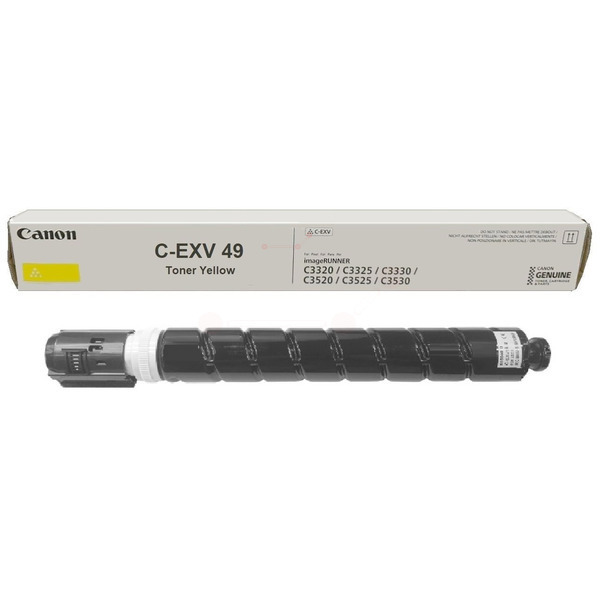 Canon Toner C-EXV 49 | CEXV 49 | CEXV49 | 8527B002 | C-EXV49 yellow