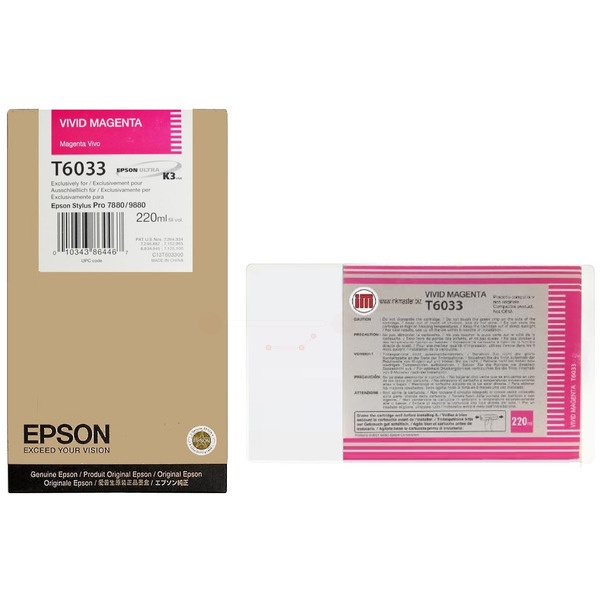 Epson Tinte C13T603300 | T6033 | T603300 magenta