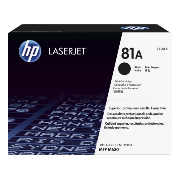 HP Toner CF281A | 81A | 81ABLACK schwarz