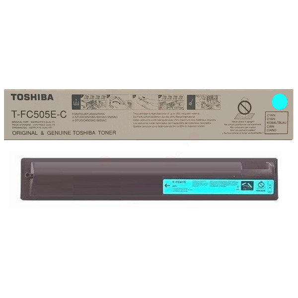 Toshiba Toner T-FC505EC | T-FC505E-C | TFC505EC cyan
