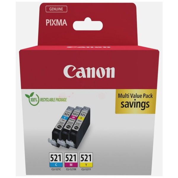 Canon Tinte CLI-521 | CLI521 | 2934B010 | 2934B007