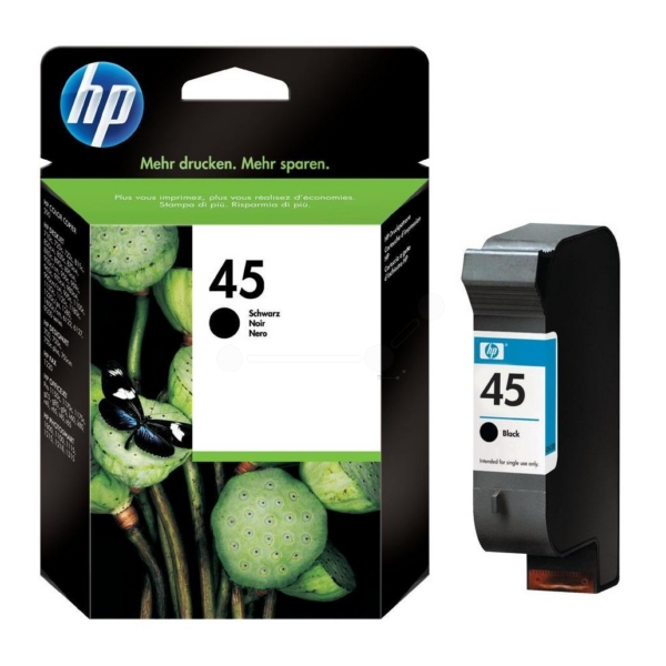 HP Tinte 51645AE | 51645A | 45 | 45BK | 45BLACK schwarz