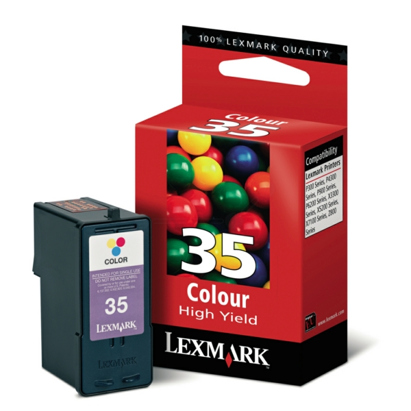 Lexmark Tinte 18C0035E | 35XL schwarz