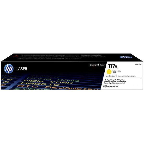 HP Toner W2072A | 117A | 117AYELLOW yellow