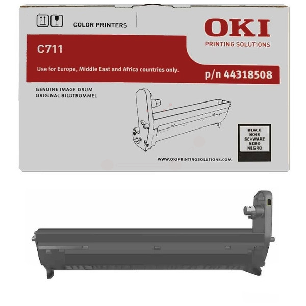 OKI Trommel 44318508 schwarz