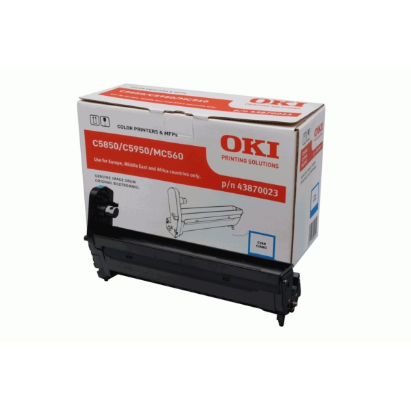 OKI Trommel 43870023 cyan