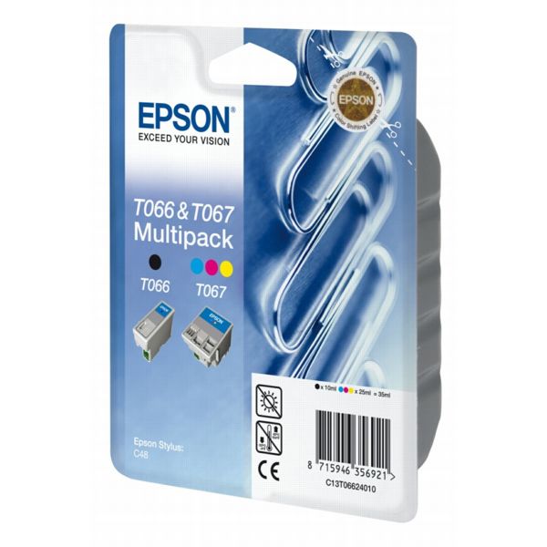 Epson Tinte C13T06624010 | T066+T067 | T066T067 | T06624010 | T0662 schwarz