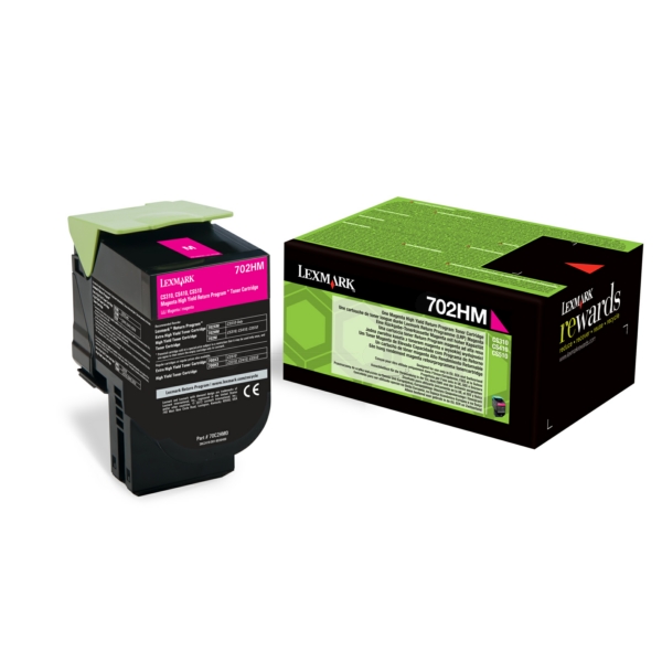 Lexmark Toner 70C2HM0 | 702HM magenta