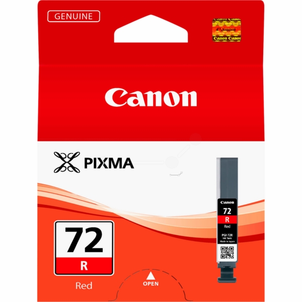 Canon Tinte PGI-72 | PGI72 | 6410B001 | PGI-72R | PGI72R rot