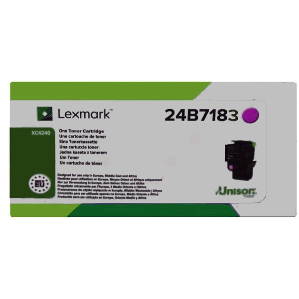 Lexmark Toner 24B7183 magenta