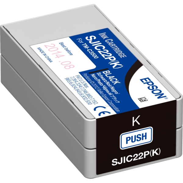 Epson Zubehör SJI-C-22-P K | SJI-C-22-P-(K) | SJIC22PK schwarz
