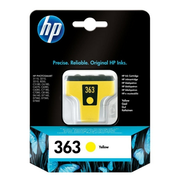 HP Tinte C8773EE #ABE | 363 | 363YELLOW yellow