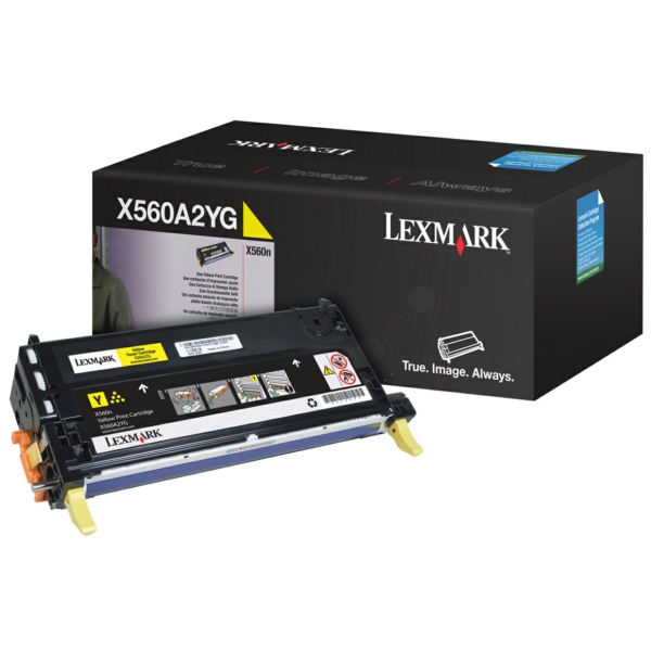 Lexmark Toner X560A2YG yellow