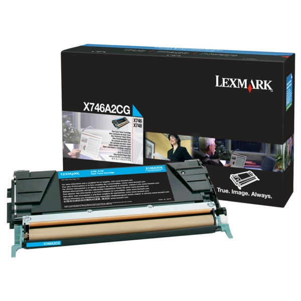 Lexmark Toner X746A2CG cyan
