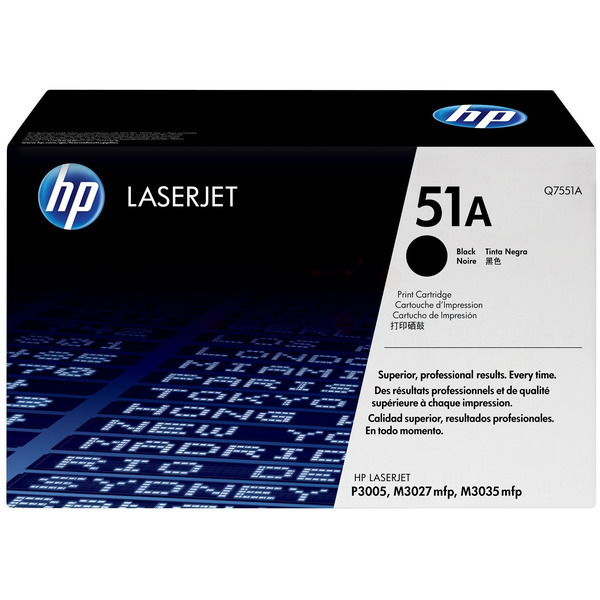 HP Toner Q7551A | 51A | 51ABLACK schwarz