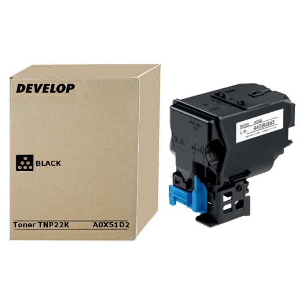 Develop Toner A0X51D2 | TNP-22K | TNP22K schwarz