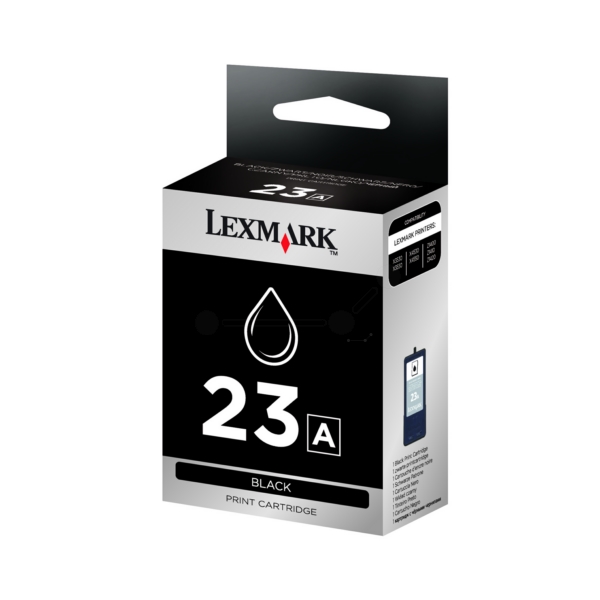Lexmark Tinte 18C1623E | 23A schwarz