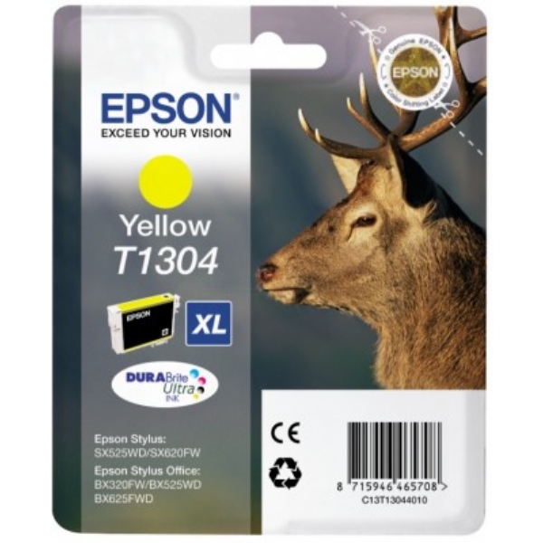 Epson Tinte C13T13044012 | T1304 | T13044012 yellow