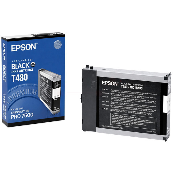 Epson Tinte C13T480011 | T480 | T4800 | T480011 schwarz