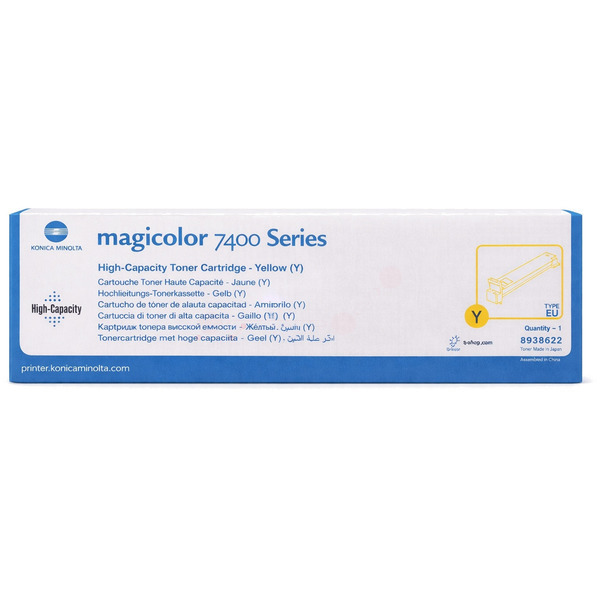 Konica Toner 8938-622 | 8938622 yellow