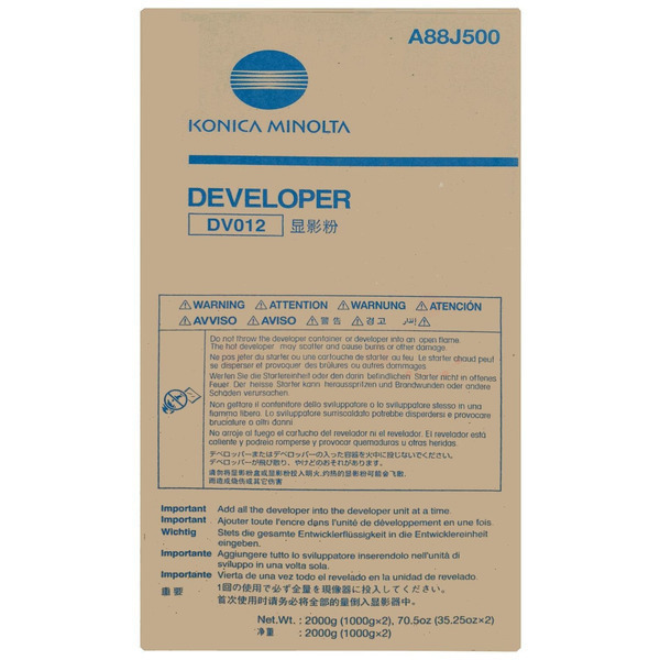 Konica Developer DV-012 | DV012 | A88J500