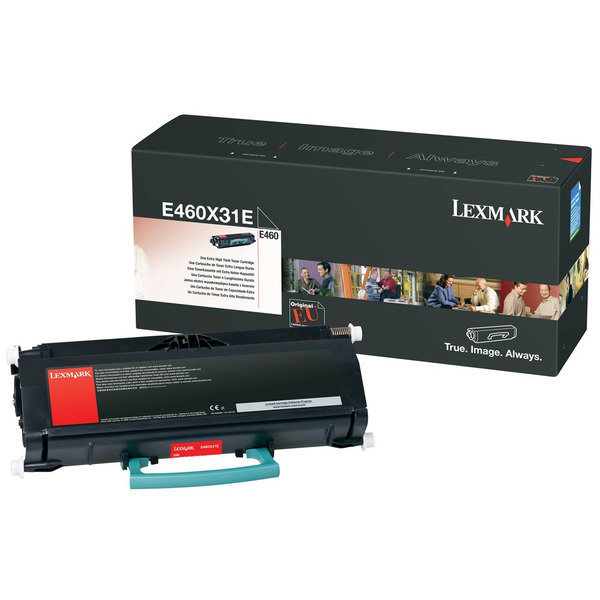Lexmark Toner E460X31E schwarz