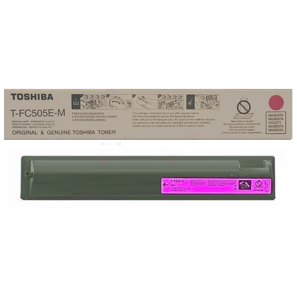 Toshiba Toner T-FC505EM | T-FC505E-M | TFC505EM magenta
