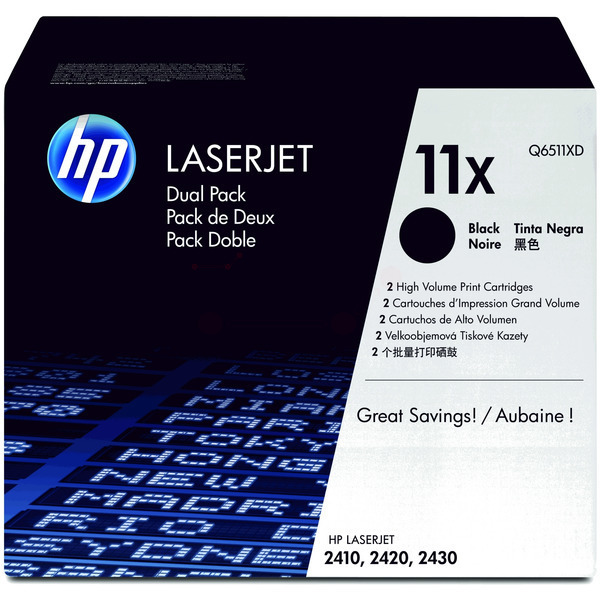 HP Toner Q6511XD | 11XD | 11XDBLACK schwarz