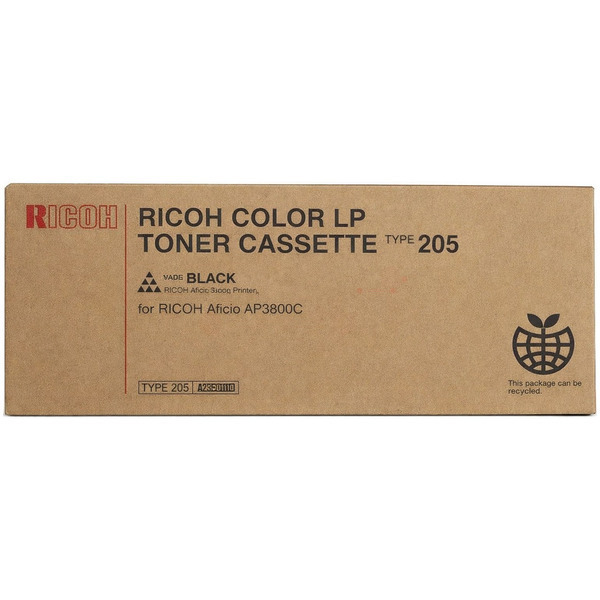 Ricoh Toner 888032 | 885406 | TYPE205 schwarz