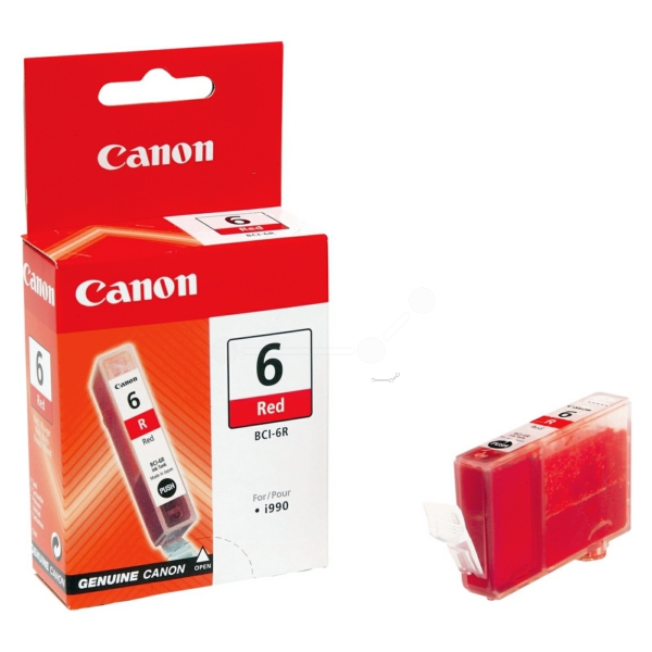 Canon Tinte BCI-6 | BCI6 | 8891A002 | BCI-6R | BCI6R rot