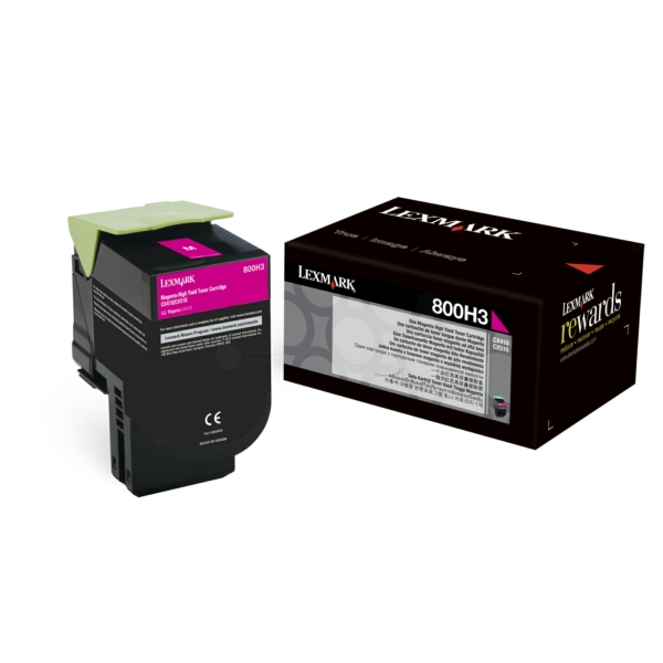 Lexmark Toner 80C0H30 | 800H3 magenta