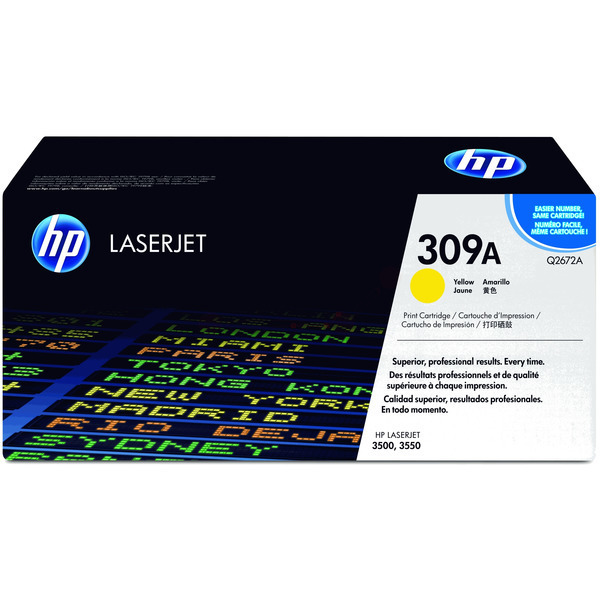 HP Toner Q2672A | 309A | 309AYELLOW yellow