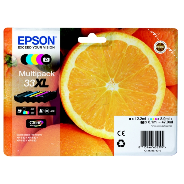 Epson Tinte C13T33574011 | T33574011 | 33XL | T3357