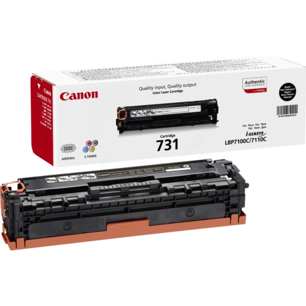 Canon Toner 6272B002 | CRG731BK | 731BK schwarz