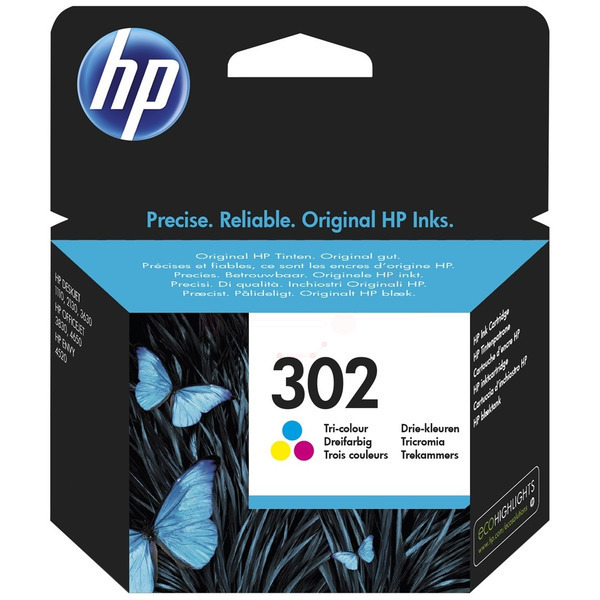 HP Tinte ck-f | ckf | F6U65AE | 302 | 302COLOR