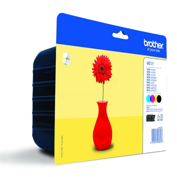 Brother Tinte LC-121 | LC121 | LC-121VALBPDR | LC121VALBPDR