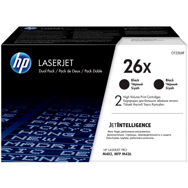 HP Toner CF226XD | 26X | 26XBLACK schwarz