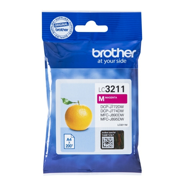 Brother Tinte LC-3211 | LC3211 | LC3211M magenta