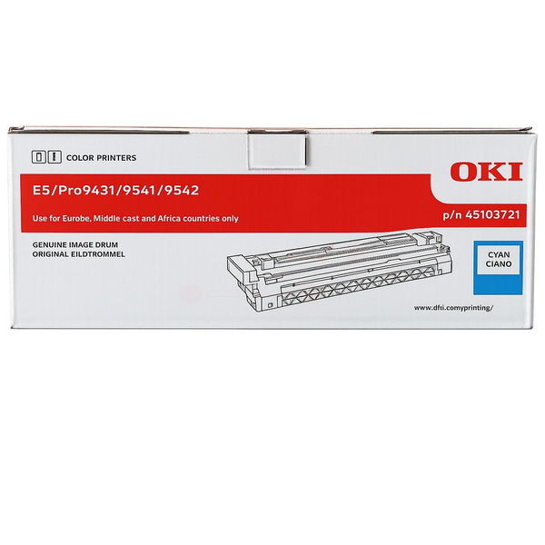 OKI Trommel 45103721 cyan