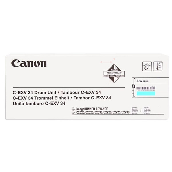 Canon Trommel C-EXV 34 | CEXV 34 | CEXV34 | 3787B003 | C-EXV34 cyan