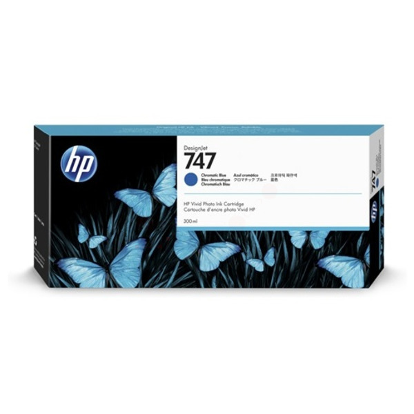 HP Tinte P2V85A | 747 blau