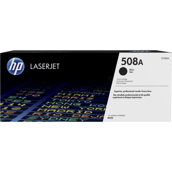 HP Toner CF360A | 508ABLACK | 508A schwarz