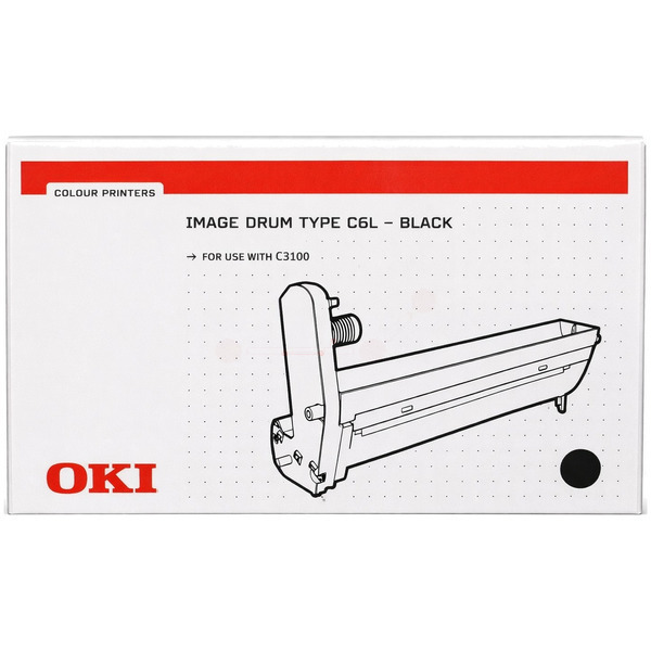 OKI Trommel 42126644 | TYPEC6L schwarz