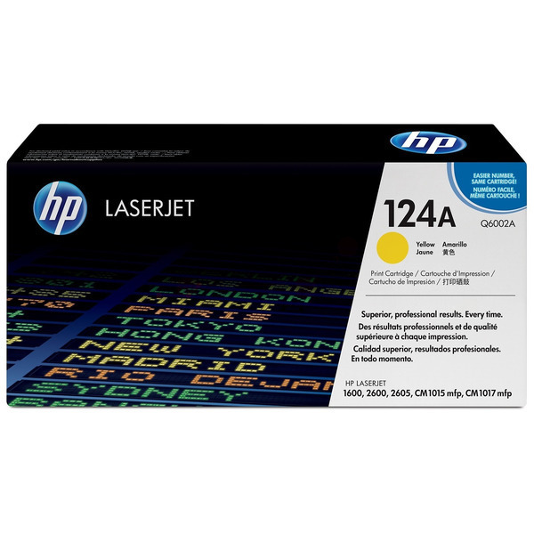 HP Toner Q6002A | 124A | 124AYELLOW yellow