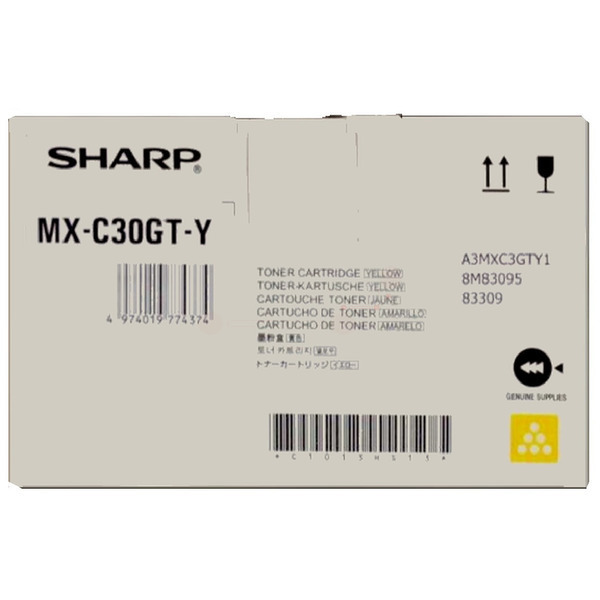 Sharp Toner MX30GTY | MXC30GTY yellow