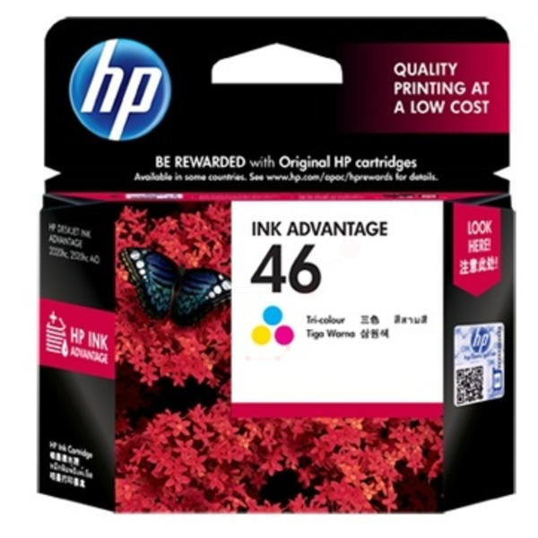 HP Tinte CZ638AE | 46 | 46COLOR | 46C