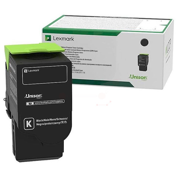 Lexmark Toner 78C0X10 schwarz