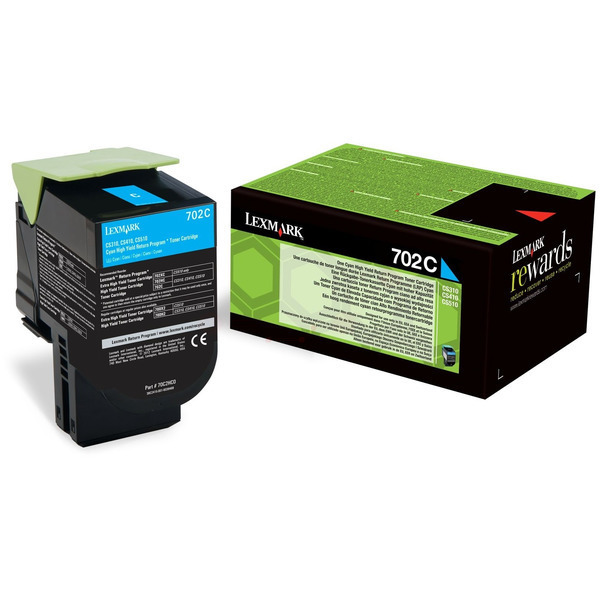 Lexmark Toner 70C20C0 | 702C cyan